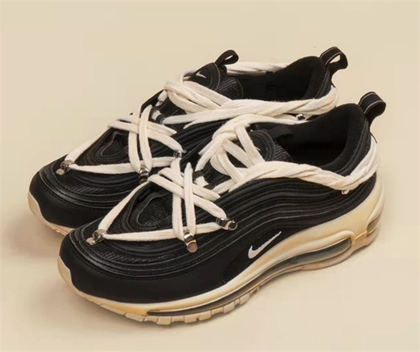 Men's Running weapon Air Max 97 Black Shoes 057